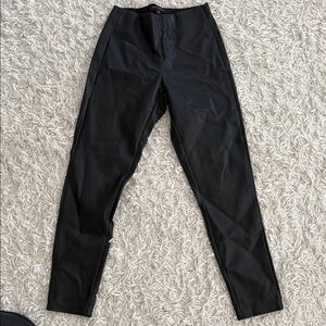 Banana Republic Black Leather Pants